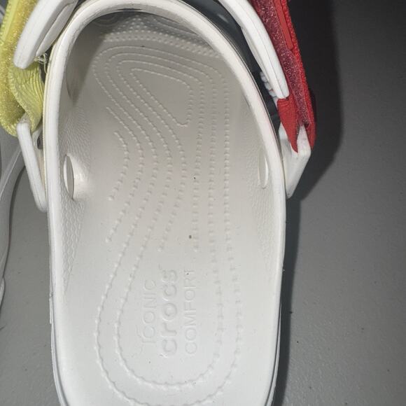 Crocs Womens 8 Sandals Casual Classic All Terrain Adjustable Straps Ventilation - Picture 9 of 10